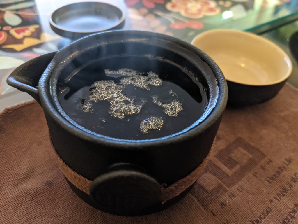 Black Oolong Tea Test