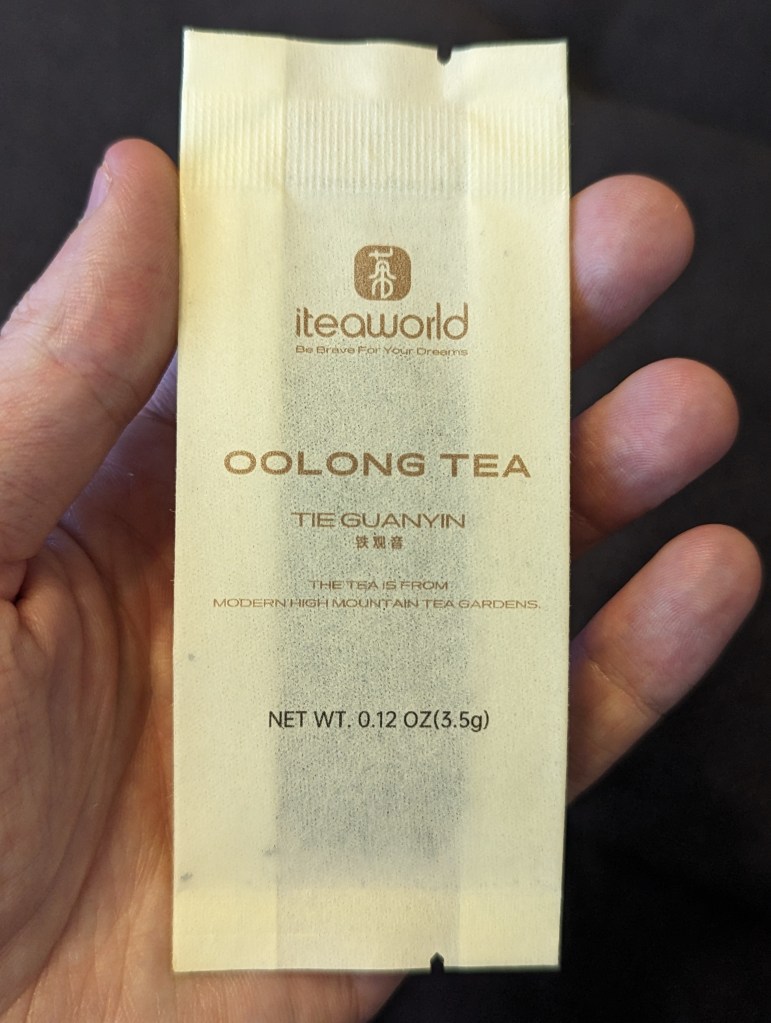 iTeaworld Tea Classics oolong tea tie guanyin sachet front